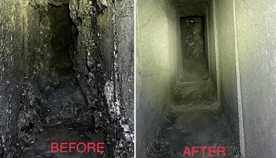 HeatShield flue resurfacing by Warrington Chimney & Fireplace