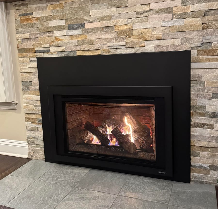 Majestic Ruby installed by Warrington Chimney & Fireplace
