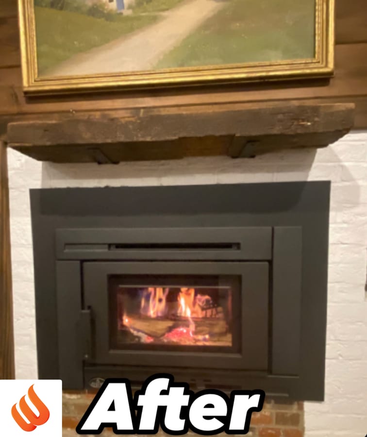 Osburn Matrix 2000 installed by Warrington Chimney & Fireplace
