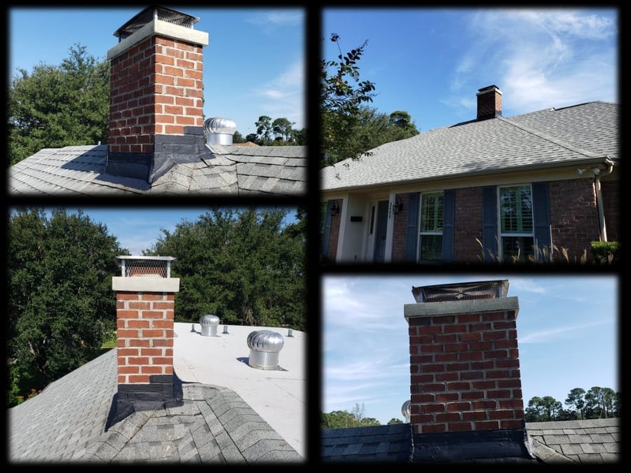 Repointing and sealing flashing by Warrington Chimney & Fireplace